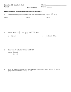 l/o Calcutator Period x-axis: y