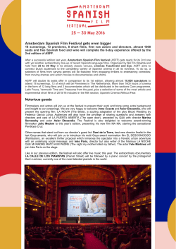 English - Amsterdam Spanish Film Festival