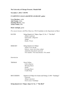 Read the program notes here. - University of Chicago Presents