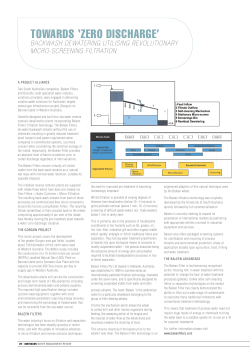 toWArds `Zero dischArge`