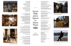 Seven Hills and a Queen to Name Them - P