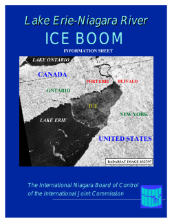 Lake Erie-Niagara River Ice Boom