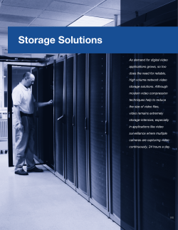 Storage Solutions - American Dynamics