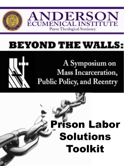 Prison Labor - Payne Theological Seminary