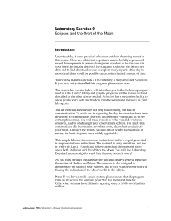 Laboratory Exercise 0