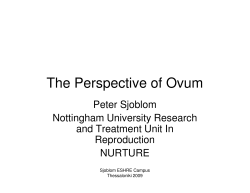 The Perspective of Ovum