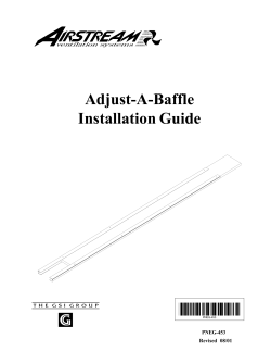 Adjust-A-Baffle Installation Guide