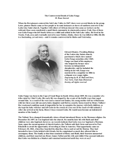 The Controversial Death of Gobo Fango H. Dean