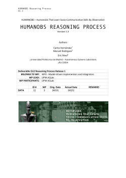 HUMANOBS REASONING PROCESS