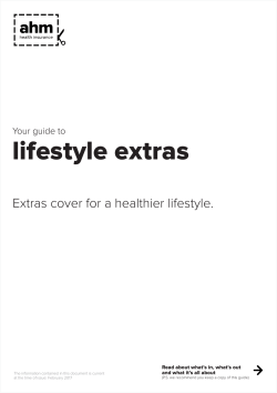lifestyle extras