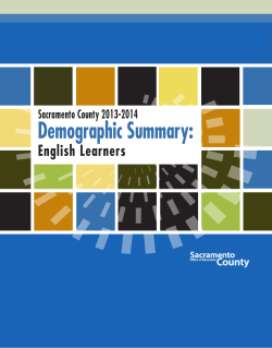 English Learners - Sacramento County Office of Education