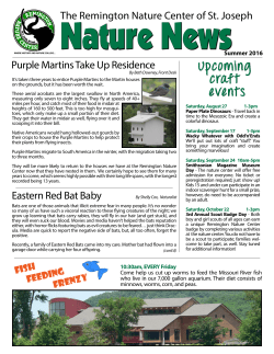 Upcoming events craft - City of St. Joseph, MO