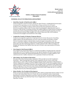 Leadership - Children of Fallen Patriots