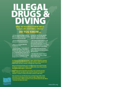 Illegal Drugs and Diving