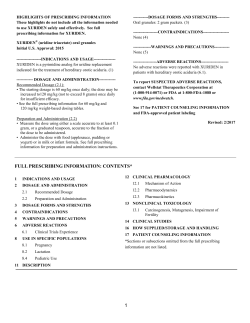 highlights of prescribing information