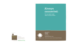 Always connected - Joan Ganz Cooney Center