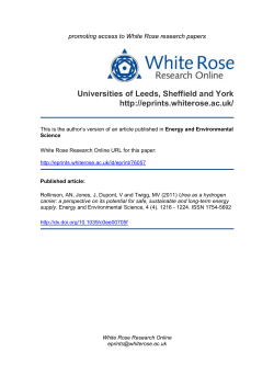 - White Rose Research Online