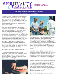 100 Best Transformational Movies