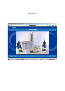 TitriSoft 2.5 - SI Analytics