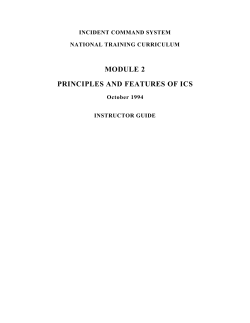 module 2 principles and features of ics