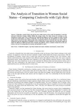 The Analysis of Transition in Woman Social Status