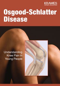 Osgood-Schlatter Disease