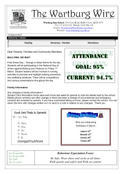 Mar 15 2017 - Wartburg State School