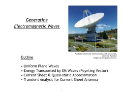 Generating EM waves - MIT OpenCourseWare