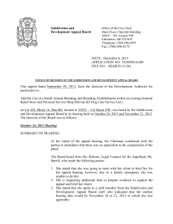 Decisions - City of Edmonton logo