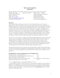 Modern Latin America