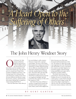 The John Henry Weidner Story - Circle