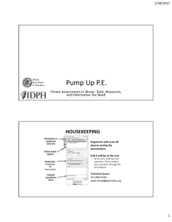 Fitness Assessments in Illinois