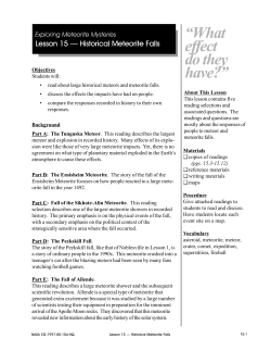 Exploring Meteorite Mysteries pdf