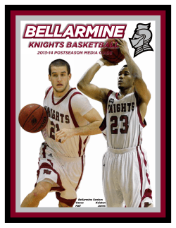 KNIGHTS BASKETBALL - Bellarmine Athletics