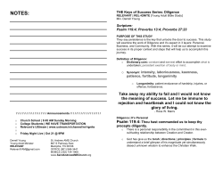 notes - St. Andrew AME Church