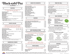 Fax-Menu - Black