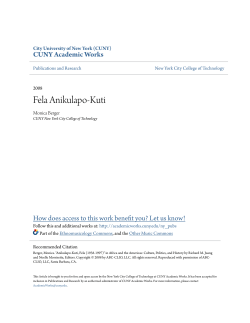 - CUNY Academic Works