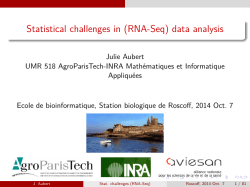 Statistical challenges in (RNA