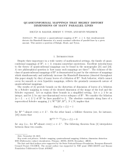 QUASICONFORMAL MAPPINGS THAT HIGHLY