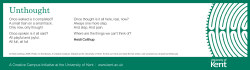 Unthought - University of Kent
