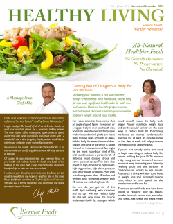 healthy living - Service Foods