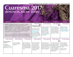 Cuaresma 2017 - United States Conference of Catholic Bishops