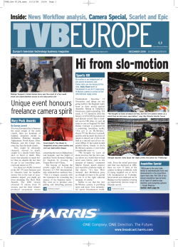 Hi-Motion in Europe - NAC Image Technology