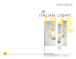 the Italian Light 1945