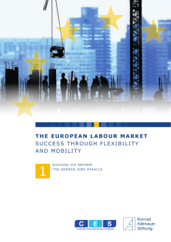 The European Labour Market - Success - Konrad-Adenauer