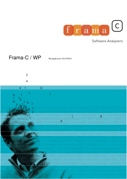 Frama-C WP manual