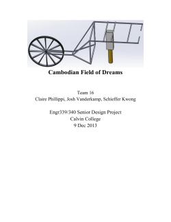 Preliminary Project Feasibility Study