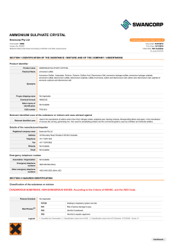 AMMONIUM SULPHATE CRYSTAL