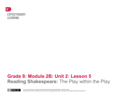 Grade 8 Module 2B, Unit 2, Lesson 5