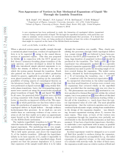 Non-Appearance of Vortices in Fast Mechanical Expansions of